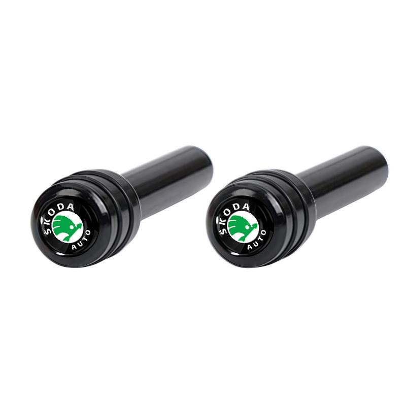 VMAD6 Alloy automobile safety door lock pin safety accessories For skoda OCTAVIA RS FABIA KAMIQ KAROQ KODIAQ RAPID SCALA SUPERB Scale