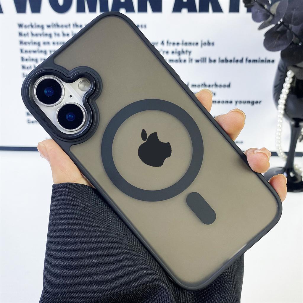 Durchsichtige Magnetische Handyhülle Für iPhone 15 14 Pro Max 16 Plus Hülle Matt Für Magsafe Für iPhone 16 13 12 11 Pro Max Hüllen