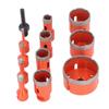 Hole Saw Kit 68 50 45 35 28 25 20 12 10 8 6mm M14 Diamond Hole Opener with Hex Shank for Ceramic Til