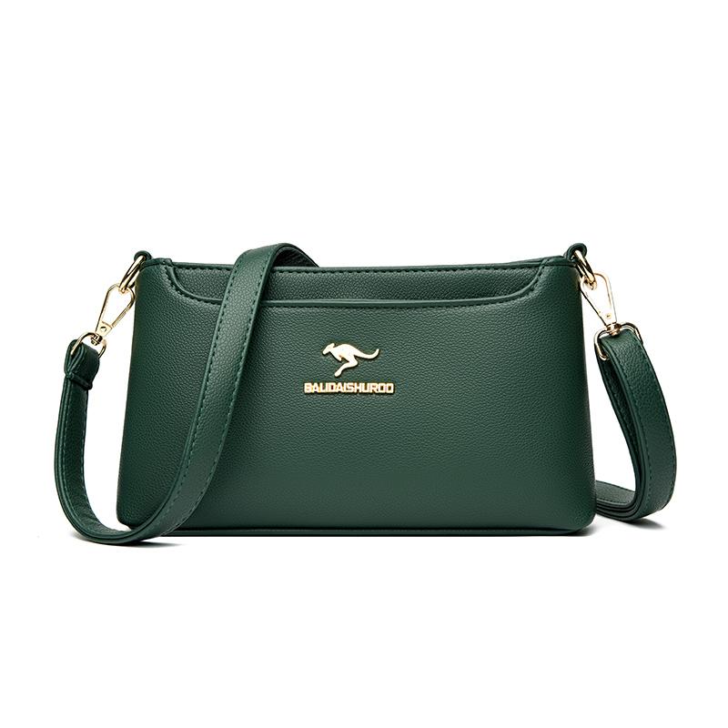 

Многослойная сумка через плечо из натуральной кожи для женщин Сумка Messenger через плечо