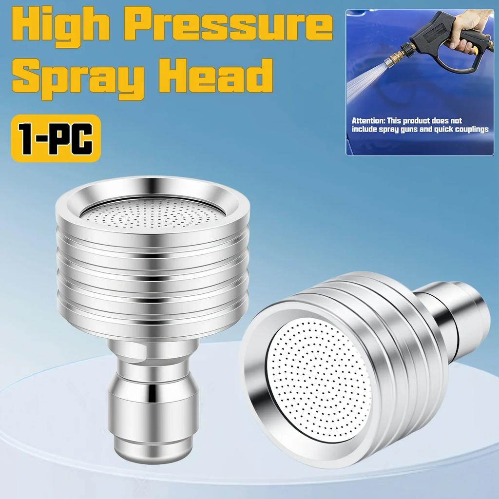 1Pc High-Pressure Water Nozzle with 1/4" Quick Connector, Ideal for Car Washing & Garden Watering