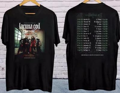Lacuna Coil The Sleepless Empire Tour 2026 Nord America Maglietta