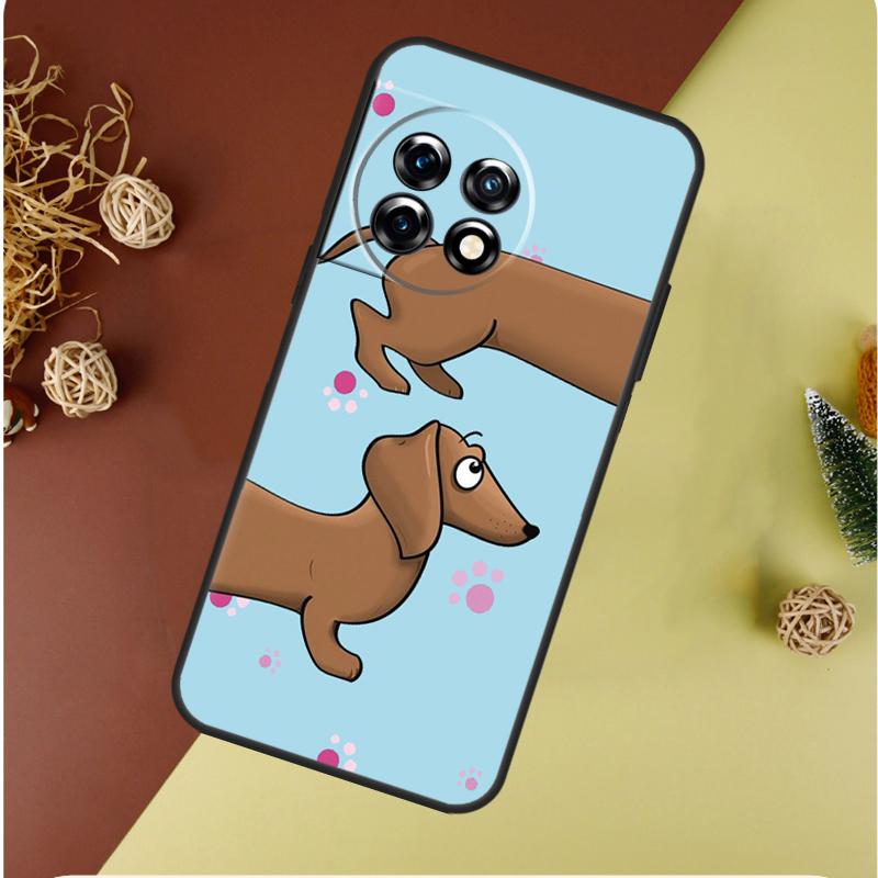 Dachshund Teckel Dackel Dog For OnePlus Nord 4 CE 3 2 Lite N20 N30 9 10 Pro 8T 9RT 10T 10R 13R 12R 11 12 13 Phone Case