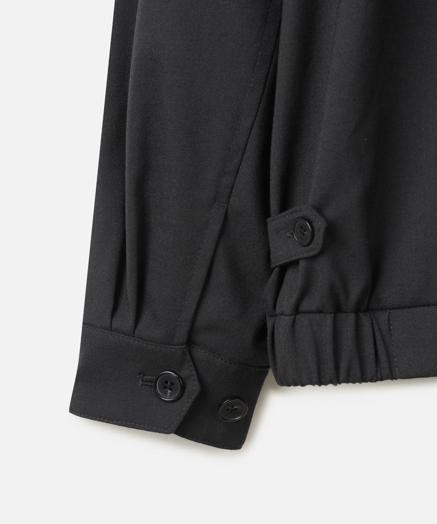 247Series Swing-Top Wool Tailored Blouson Charcoal