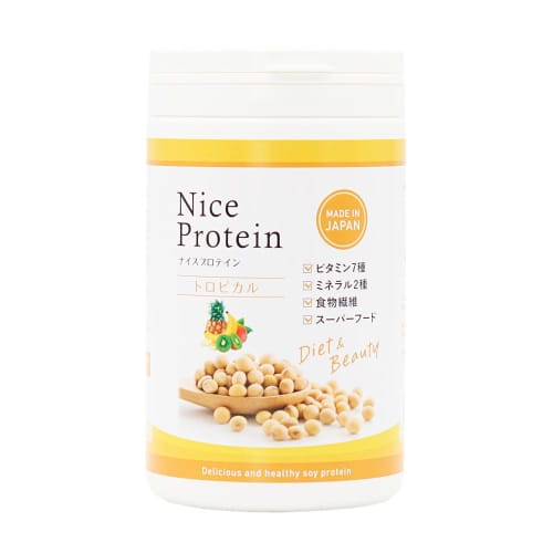 

Ainatura Premium Nice Protein Tropical 500g Soy Protein for Women, Diet, 20 Servings, Made in Japan