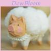 Holzschwein-Schnitzfigur mit entspannendem Design für Heimdekoration und als Geschenk
