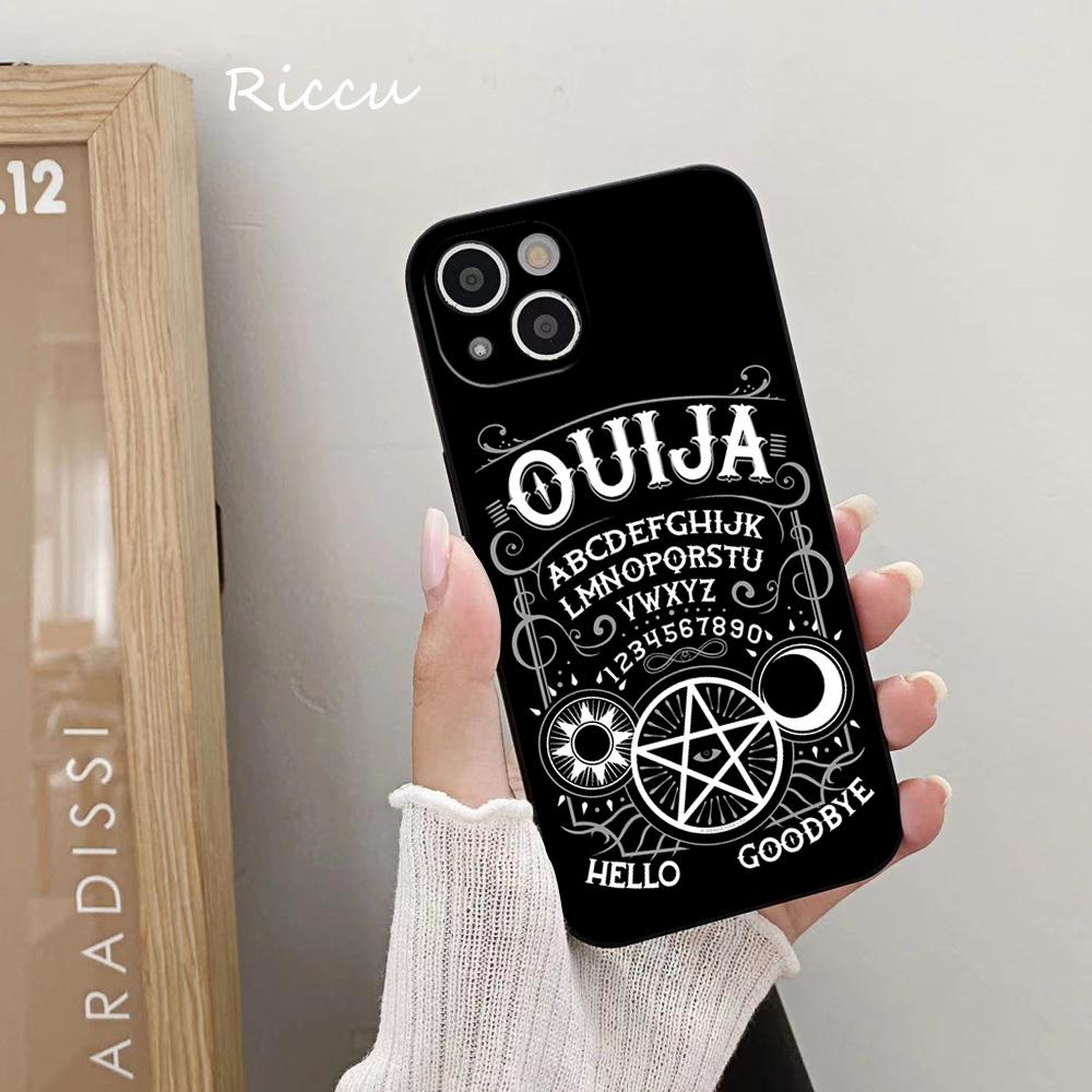 Great BMTH Ouija Board BnW Phone Case for Iphone 14 11 12 Pro 8 7 Plus X Pro MAX 13 MINI XR XS SE 2020 Soft Cartoon Phone Covers