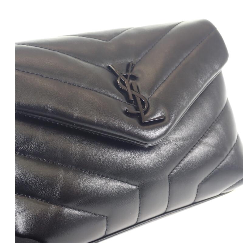 Saint Laurent 630951_DV708_1000 Torba na ramię czarna Skóra cielęca Kobiety