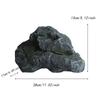 Fake Landscape Rock Yard Ornament Irregular Fiberglass Lightweight Realistic Highly Simulation Accessory Garden Decoration