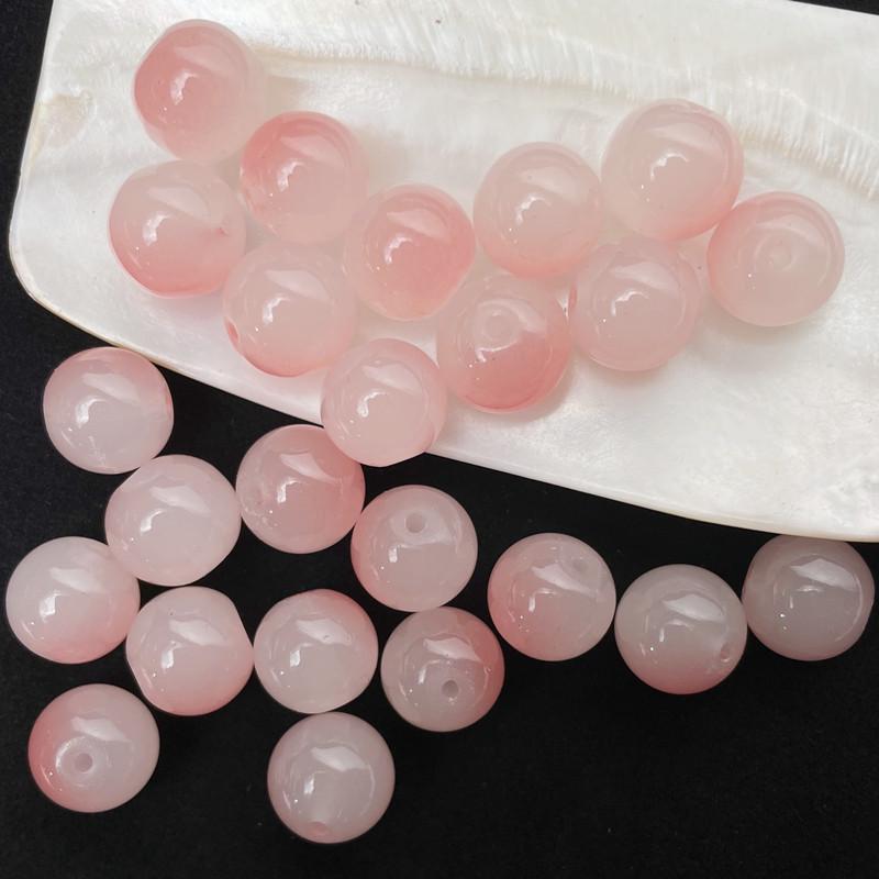 Handmade Glazed Crystal Glass Beads for DIY Jewelry & Bracelet Making