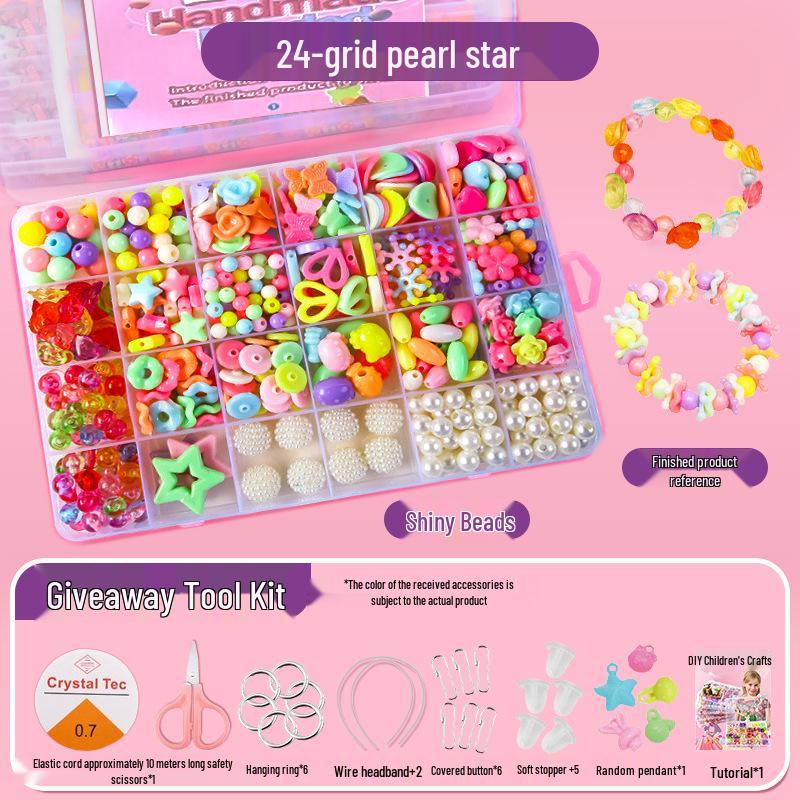 DIY Beading Kit for Kids: Create Bracelets & Necklaces