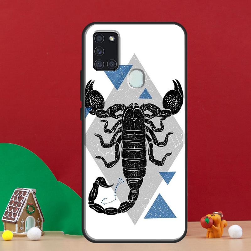 Scorpion For Samsung Galaxy A54 A34 A14 A52S A12 A22 A32 A52 A13 A53 A73 A50 A51 A71 Phone Case