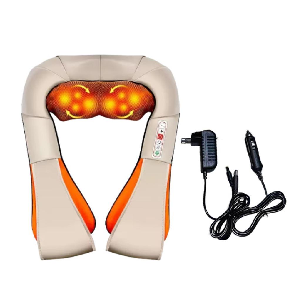 US EU Plug Shiatsu Massager 3D Kneading U Shape Massager Electric Neck Rest Massager  Home Use