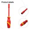 TPE and Alloy Steel High Voltage Insulated Socket Wrench for Professionals