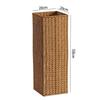 Umbrella Stand with Drip Tray, Small Square Rain Holder, Long Handle Umbrella Organizer, Home Hallway Storage Rack