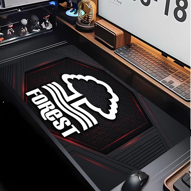 Nottingham Forest Football Pattern Mouse Pad Non?Slip Rubber Base Gaming Mousepad For Desk Office Home