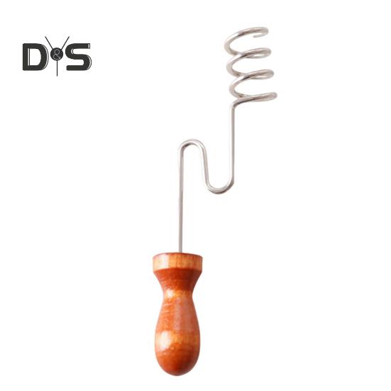 1 Set Miniature Kitchen Tools Mini Honey Mixer Mashed Potato Press Miniature Cooking Baking Utensils Models for 1:12 Miniature House