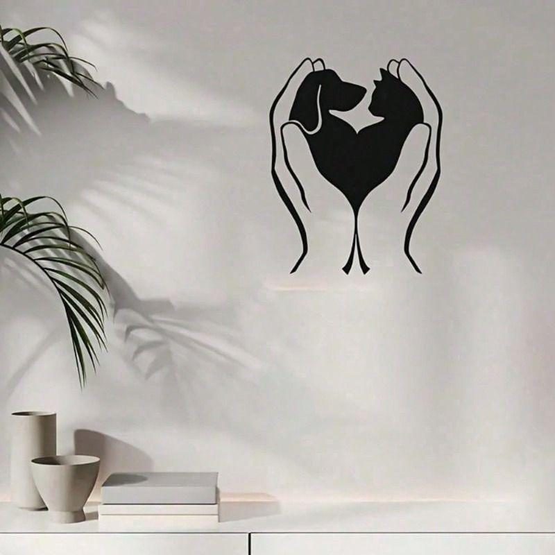 Módní kovová nástěnná dekorace pro vstupní prostor, kancelář, ložnici