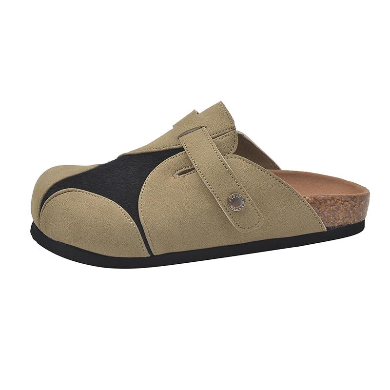 Fashion New Flats Shoes for Women 2024 Soft Leather Hook Loop Mocasines De Mujer Chaussure Comfortable Femme Shoes Slippers