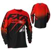 2026 FXR Profissional Top Vermelho de Manga Comprida Roupas para Esportes de MTB Downhill e Motociclismo