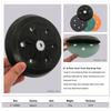 PU Material Polishing Disc With 6 Holes Suitable For Efficient Surfaces Finishing On Metal Wood Plastic Smooth Finishing