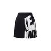 Nike Air Letter Print Großes Logo Sport Schnürung Mittelhoch Lässige Shorts Damen Shorts Schwarz FN2247010