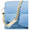 Michael Kors MK Soho Commuter Solid Color Chain Lock Leather Crossbody Bag Women bags Sky-Blue 32S1G1SC9L-485