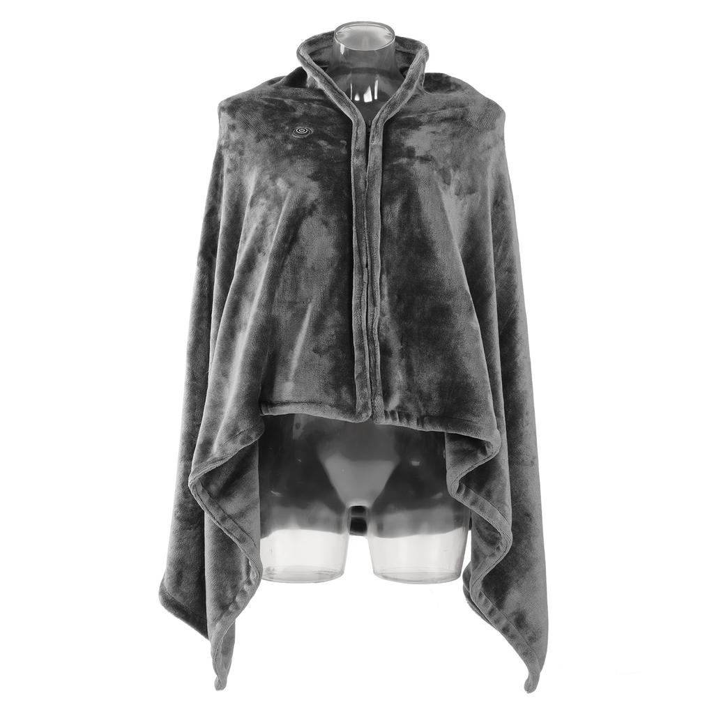 Electric Heated Blanket 5V USB Powered 3 Levels Adjustable Fast Heating 150x85cm Heated Throw Cover 