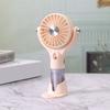 Mini Mist Spray Handheld Fan 100 Speeds Adjustable Portable Summer Misting Cooling Fan USB Rechargeable Travel Outdoor Personal Fan