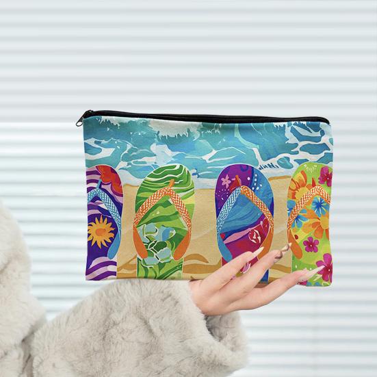 Storage Bag Compact Size Storage Item Canvas Black 1 Pc