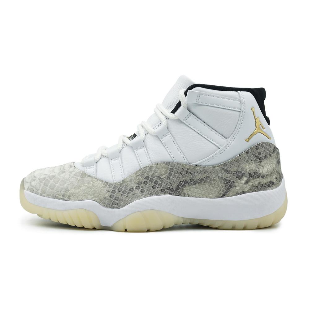Jordan Air Jordan 11 High Top Vintage Basketball Shoes Men's White CT8012-170(Team108-)