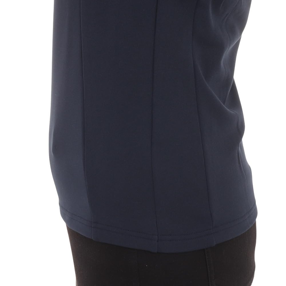 TaylorMade Club TM Brushed L/S Mock Shirt, Navy, Size L, Women's, 2023FW, TL171