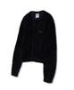 Verse One Round Neck Cardigan Black(For Women)