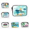 1 Stück Sommer PVC Reise Kosmetiktasche Transparente Make-up Tasche Survival Kit Strand Kreuzfahrt Schwimmen Krankenschwester Lehrer Tanz Cheer Geschenk