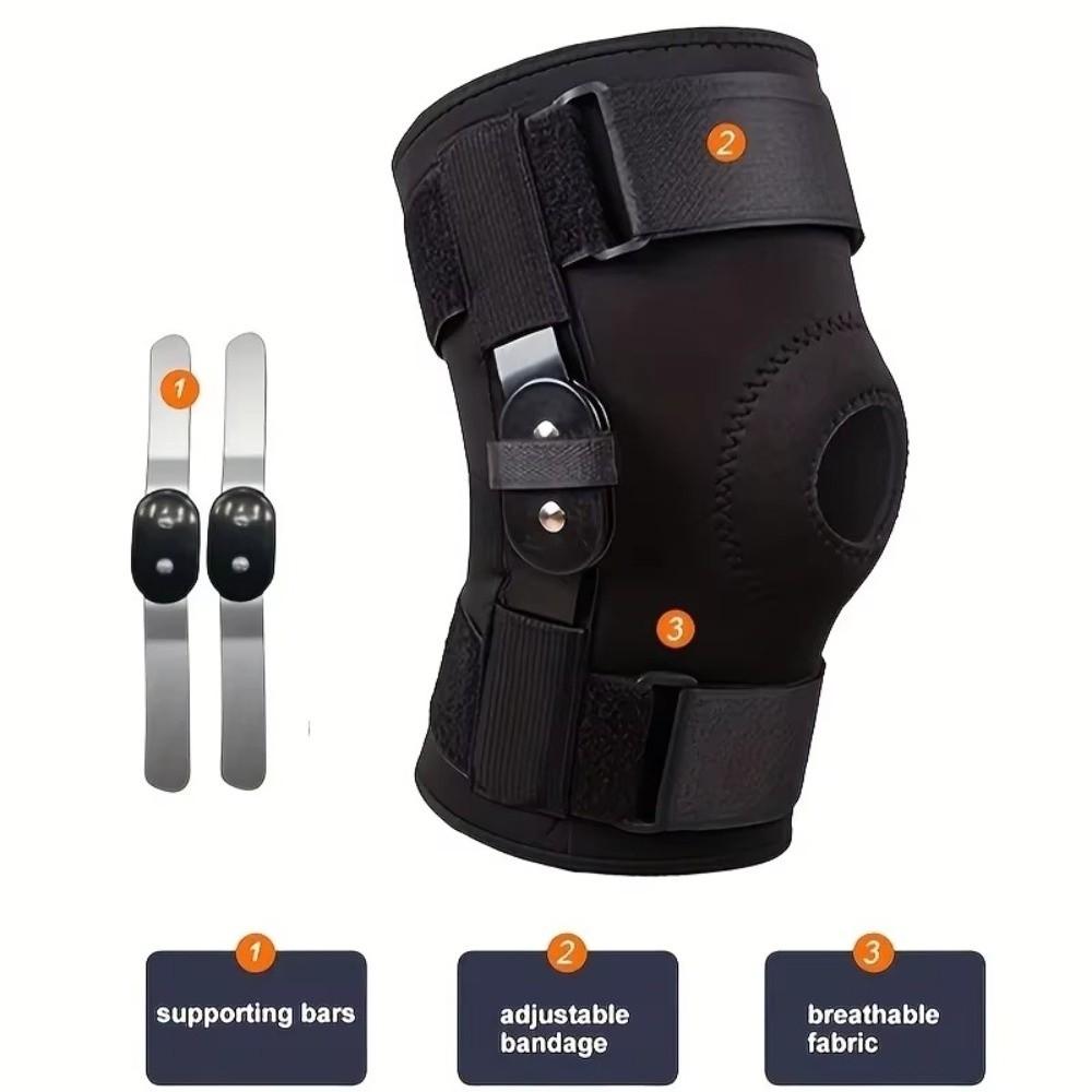 Adjustable Knee Brace Side Stabilizers Knee Protector Hinged Orthopedic Knee Brace Men