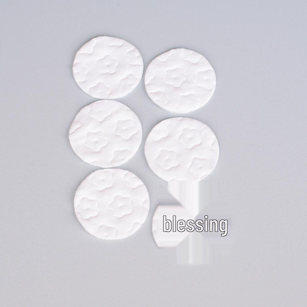 Trade Round Cotton Pad English Thick Makeup Remover - 100 Pack