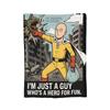 Anime One Punch Man Fleece Throw Blanket Saitama Cartoon Blankets for Home Office Lightweight Bedding Throws,