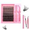 Segmented Thick False Eyelash Extension Set