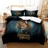 Set da letto 3D Gioco Baldurs Gate 3, Copripiumino Piumino Set da letto Copripiumino Federa, Misura King Queen Singolo Ragazzi Ragazze Adulti