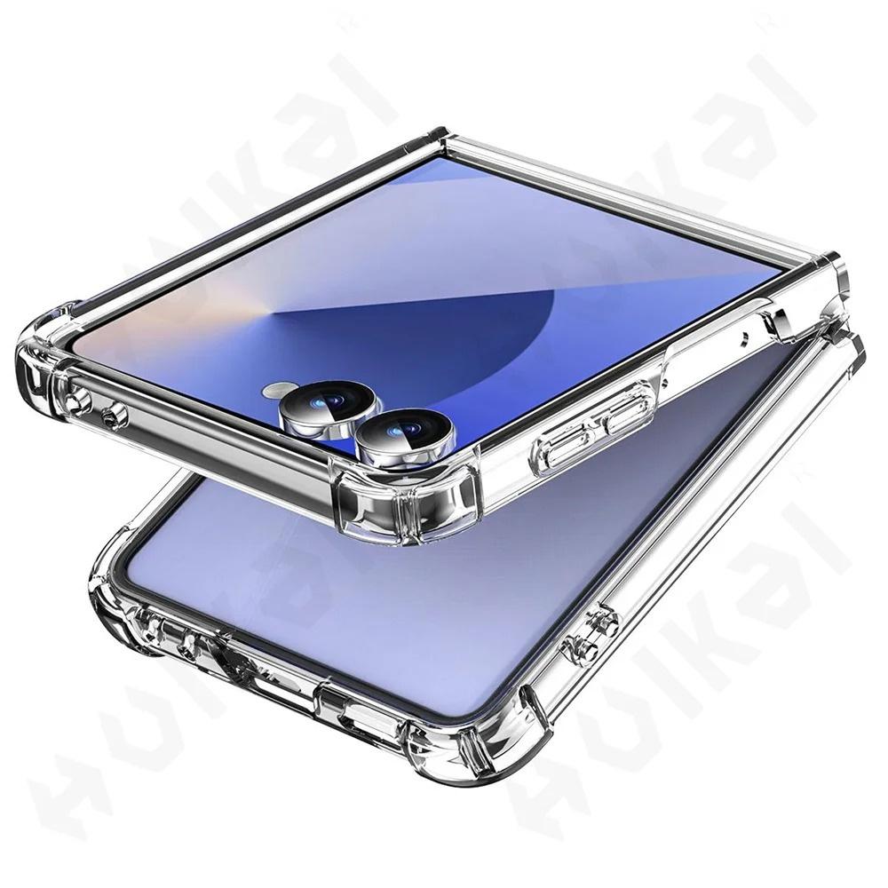 Case for Samsung Galaxy Z Flip7 5G, Transparent