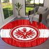 Eintracht Frankfurt Round Area Rug,Carpet Rug for Living Room Bedroom Sofa Playroom Decor,Non-slip Floor Mat