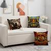 SSSabaton Rock Band Cushion Cover Birthday Anniversary Gifts Double Sided Printed Zipper Cushion Cover Soft Skin Bedding
