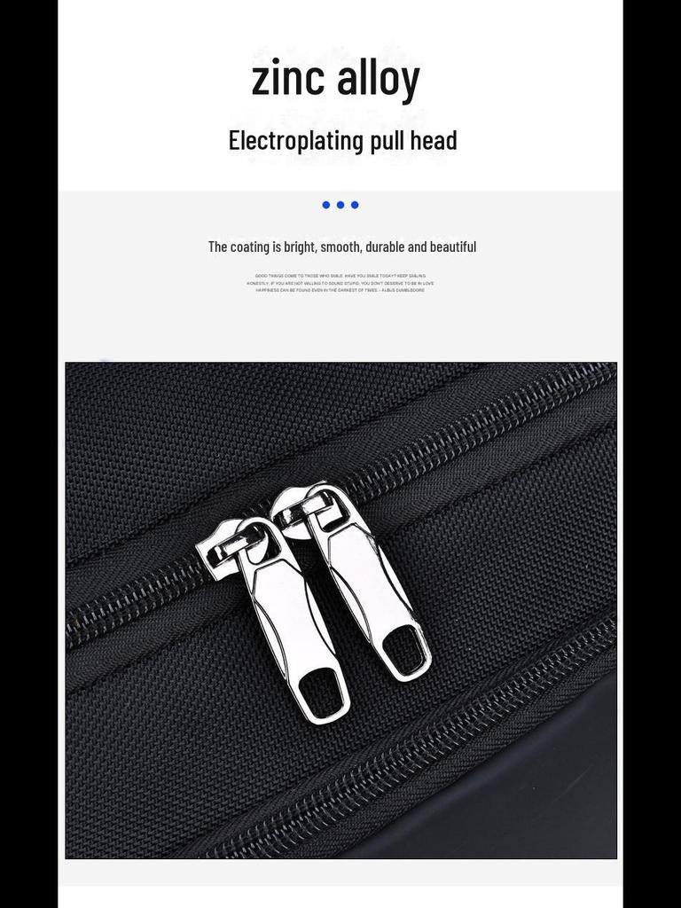 Men's Waterproof Multi-Function Business Backpack with USB Charging Port