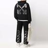 Off-White Sudadera con capucha Caravag Arrow Negro/Blanco Hombre Tops OMBB037C99FLE0031001