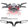 Motorcycle Mirrors Stealth Winglets Mirror Kits Adjustable Mirrors For Kawasaki Honda Aprilia  Benelli Suzuki Harley BMW Triumph