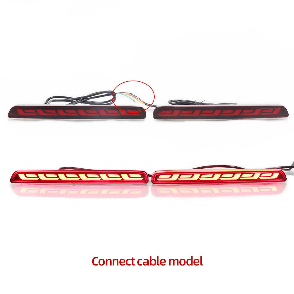 Car LED Rear Fog Lamp For Honda CR-V CRV  2024 2025 Car Bumper Brake Light Reflector turn Signal Indicators