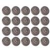 20 Sets   Rivet 24mm Diameter Vintage Decorative Zinc Alloy   Head Rivet Button with 7mm Screws