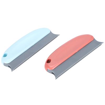 2PCS Spazzola Multifunzione per la Pulizia e la Rimozione dei Peli di Animali Domestici Ergonomica per Gatti Cani Universale