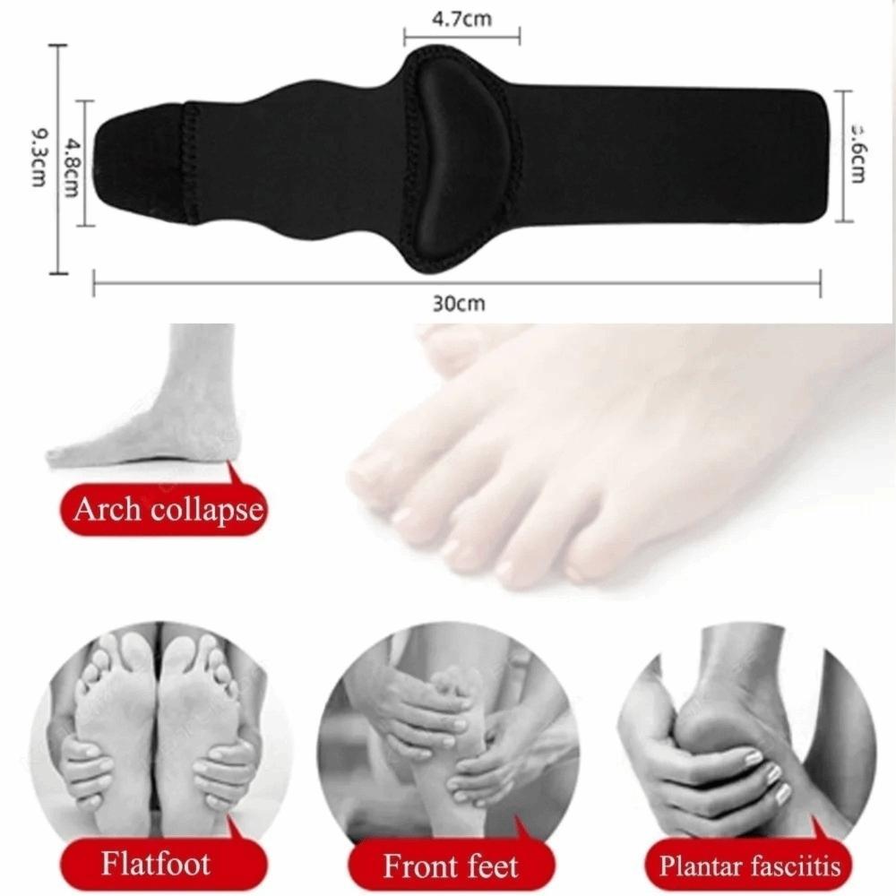 1Pair New Flat Foot Correction Arch Pad Support Non-Slip Cushion Absorb Shock Compression Arch Support Brace Foot Pads Flat Feet