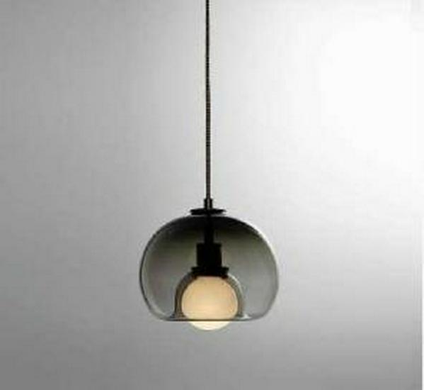 Italian-Style Modern Glass Pendant Light for Bedroom & Bar